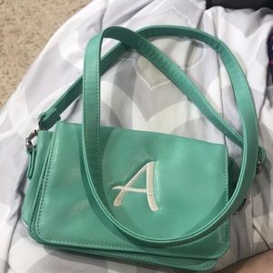 Crossbody with letter “A”